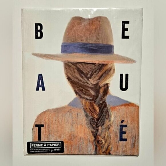 Apricot Girl Art Print & Embrace Art Print Both By Cat Seto - Picture 3 of 9